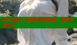 2012在线：游戏社区聚集地，实时互动平台