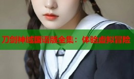 刀剑神域国语版全集：体验虚拟冒险