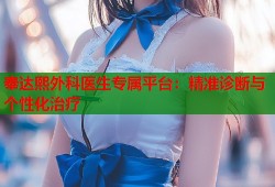 奉达熙外科医生专属平台：精准诊断与个性化治疗