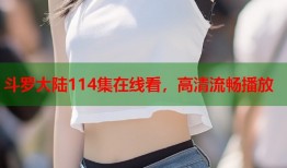 斗罗大陆114集在线看，高清流畅播放
