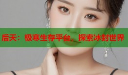 后天：极寒生存平台，探索冰封世界